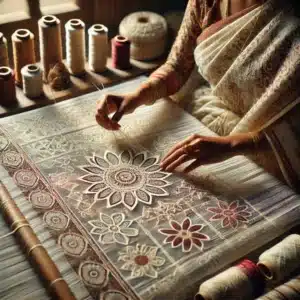 Muslin sari